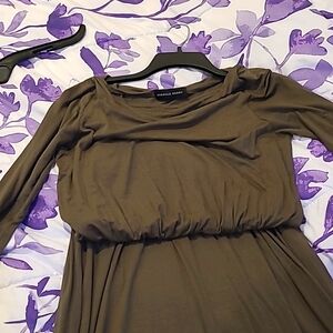 Miracle berry, L, Olive Dress